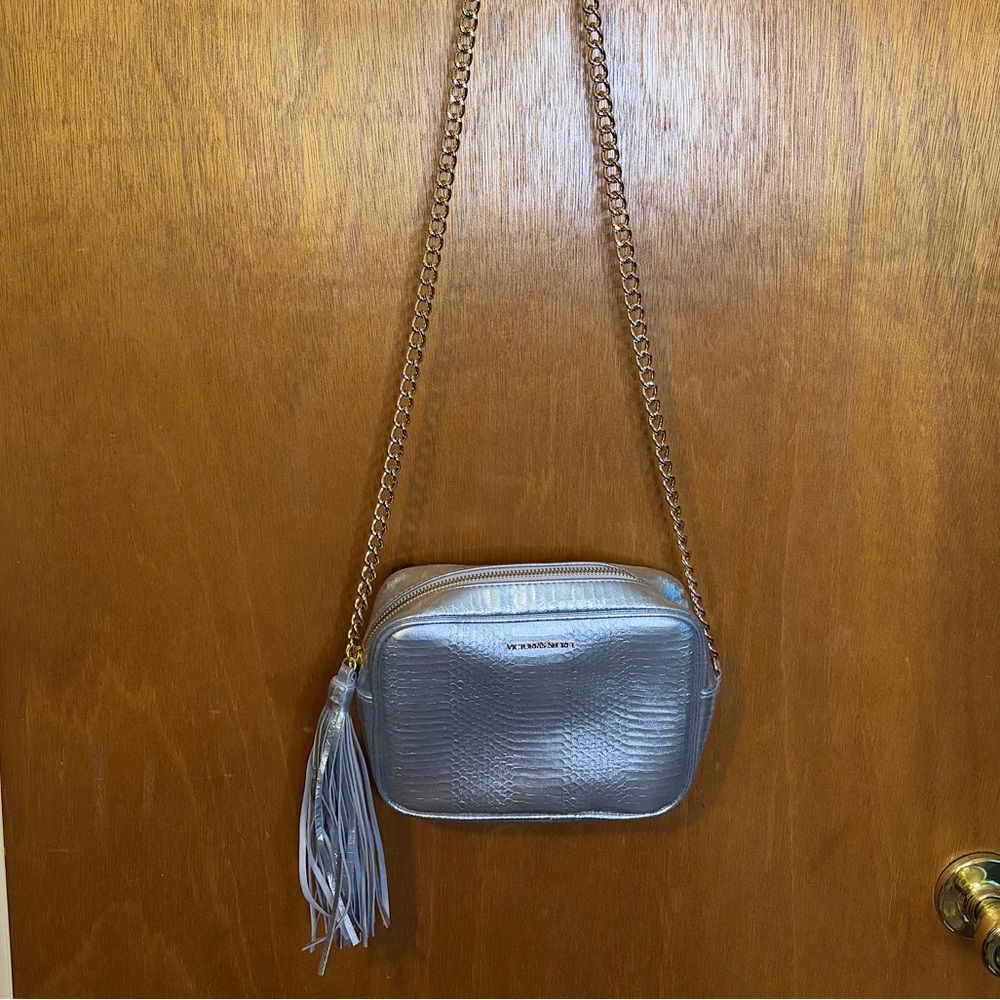 Victoria’s Secret Silver Crossbody Bag